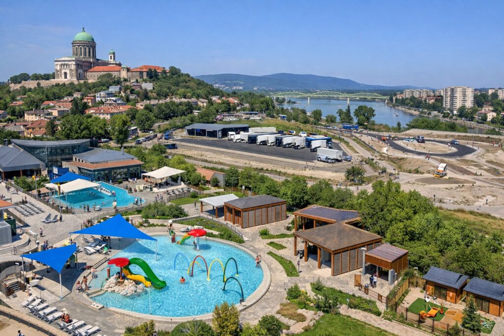 Természeti és városi fejlesztésekkel bővül Esztergom infrastruktúrája