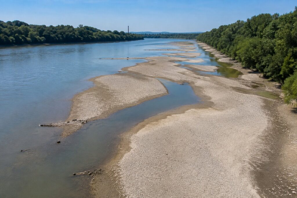 Rekordalacsony a Duna és a Dráva vízállása, de az orfűi tavak egyelőre stabilak