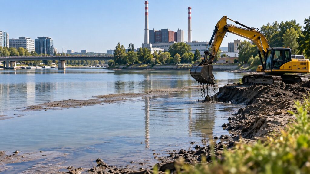 Veszélybe került az erőmű működése a Duna alacsony vízszintje miatt